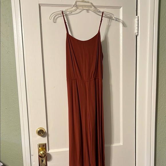 Shinestar Pants - Shinestar medium Rust Brown Jumpsuit
